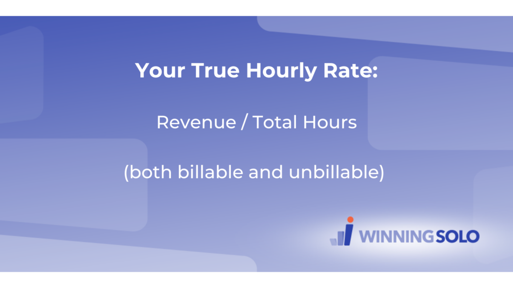 A freelancer's true hourly rate